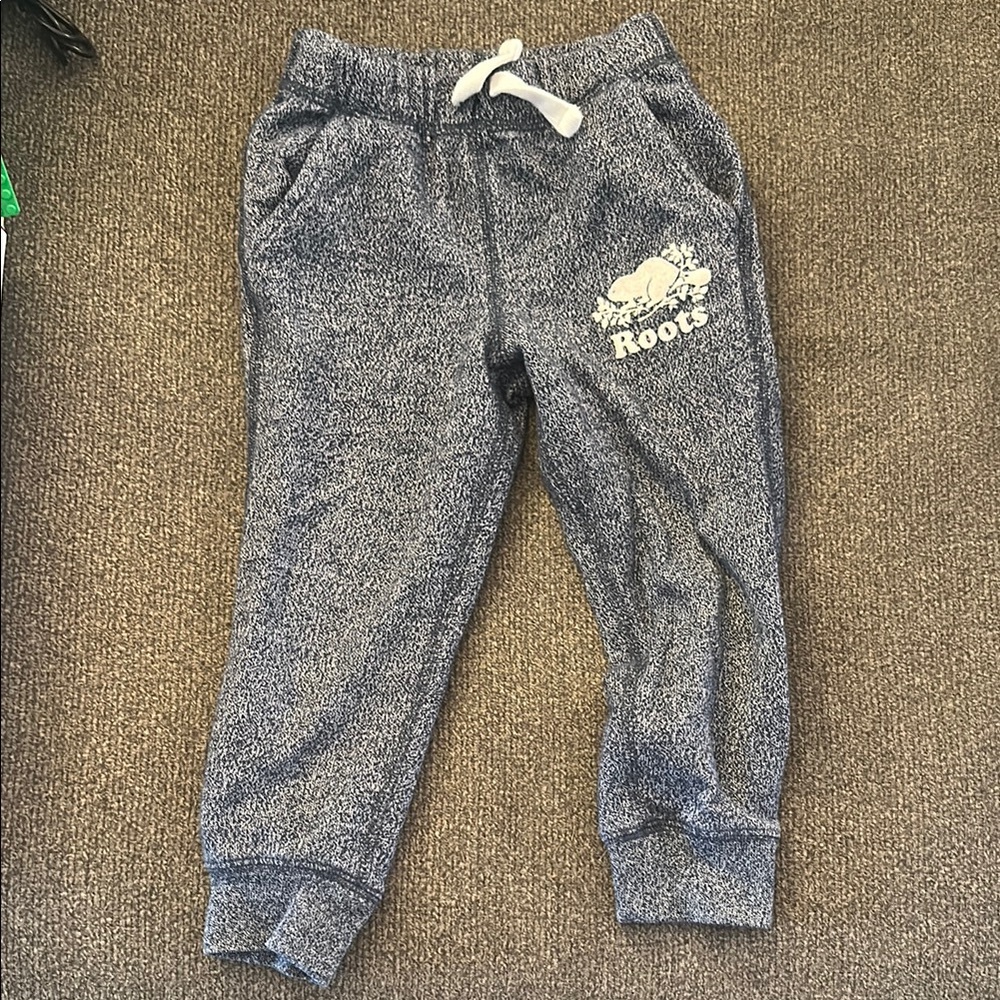 Roots Kids Gray Jogger Pants
